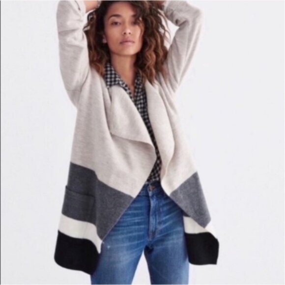 Madewell Meridian Merino Wool Sweater Coat - Picture 1 of 4